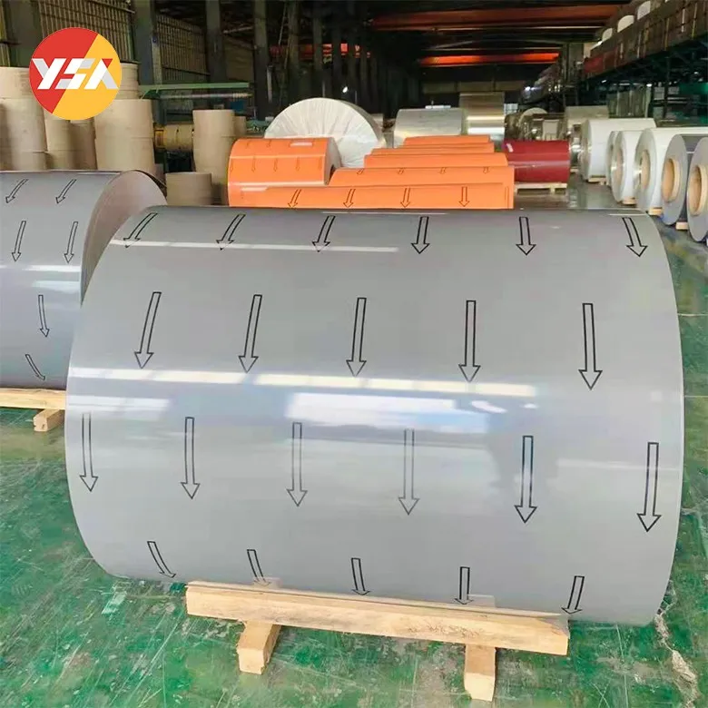 Gray color coated aluminum coil
