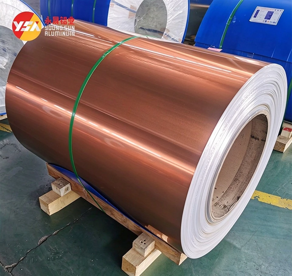 Copper Colored Aluminum Sheet